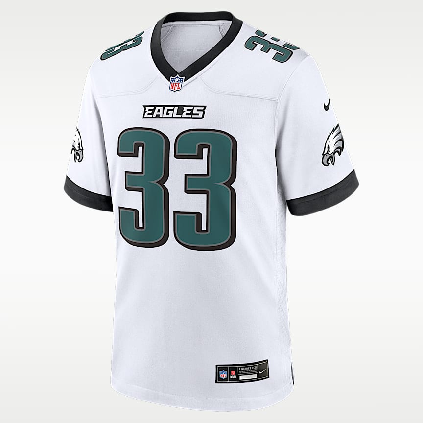 Jersey Nike de la NFL Game para hombre Saquon Barkley Philadelphia
